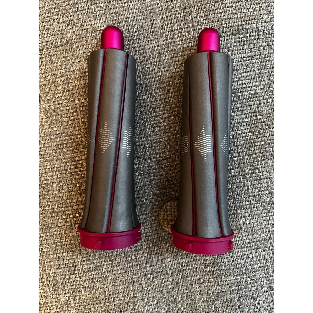 Dyson Airwrap 1.2” barrels, regular length.